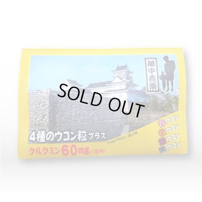 画像1: 富山観光名所袋物（ウコン）　〜富山城〜